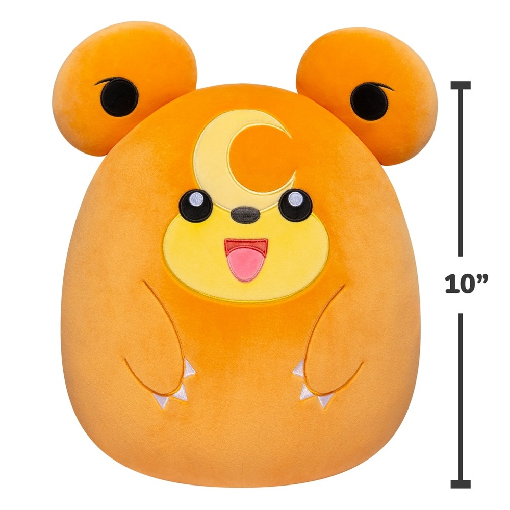 NWT Squishmallows Ultra Soft Plush - Teddiursa (Pokémon)